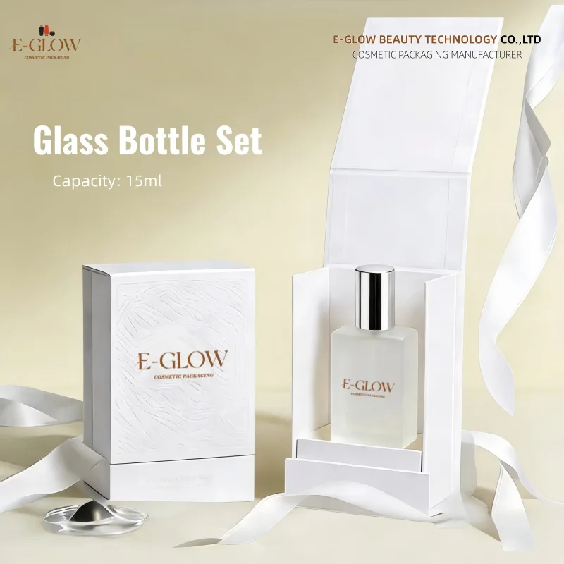 Luxury Skincare Packaging - 【Logo personnalisé】 100 pièces personnalisé 15ml