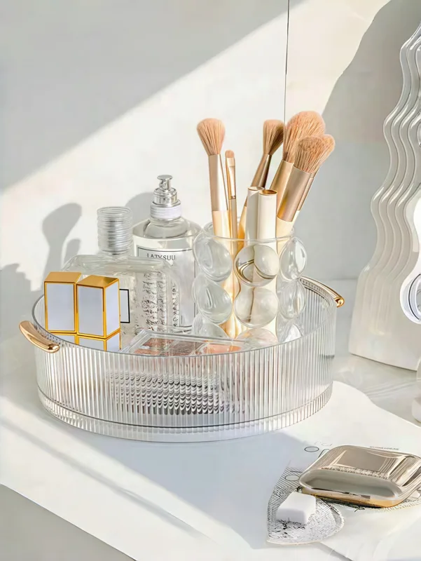 Plateau de rangement transpare - Luxury Skincare Gifts avis et prix